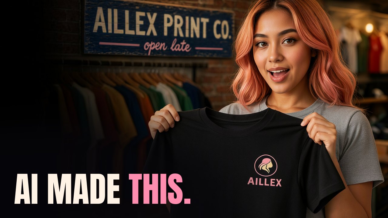 AI T-Shirt Design With Text That's Spelled Right