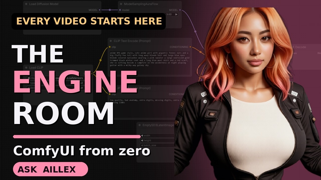 ComfyUI From Zero: Read the Spaghetti, Own the Engine