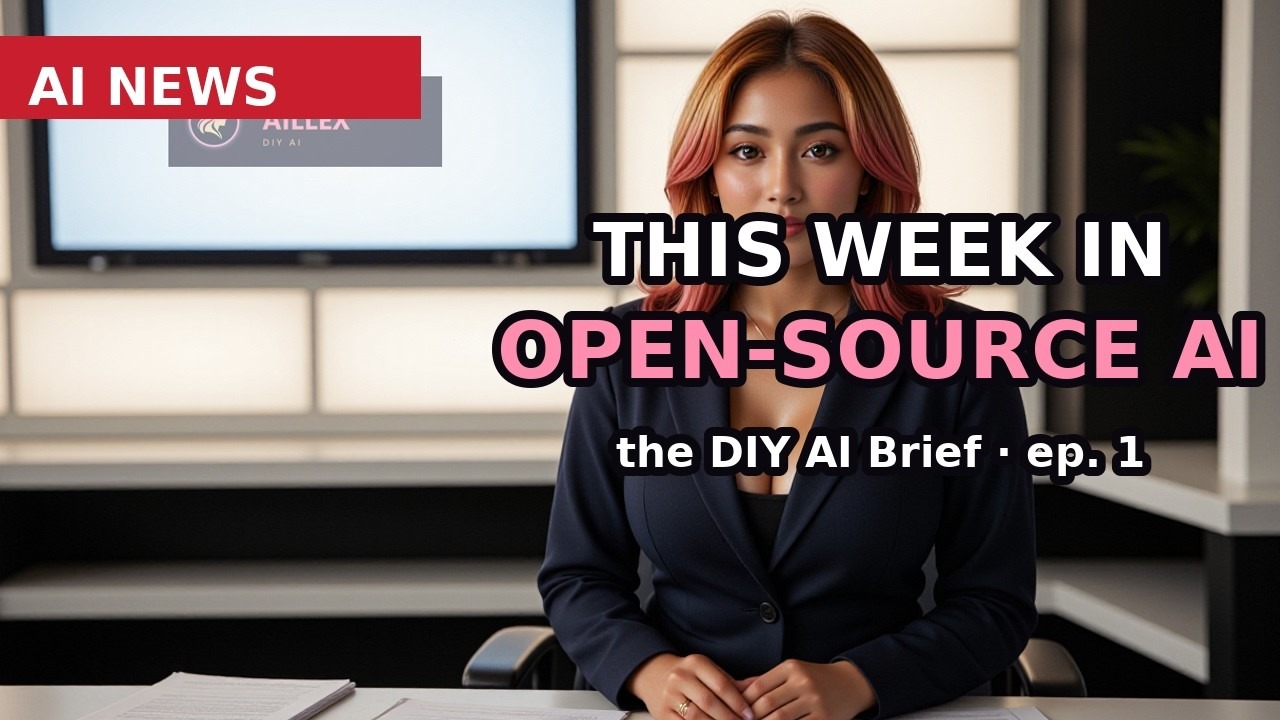 The DIY AI Brief, Ep. 1 — This Week in Open-Source AI (Recap + Receipts)