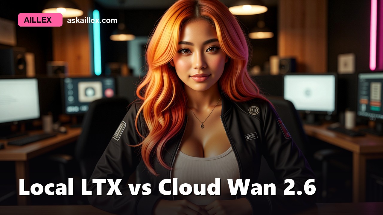 Local LTX vs Cloud Wan 2.6: We Generated the Same Character Both Ways