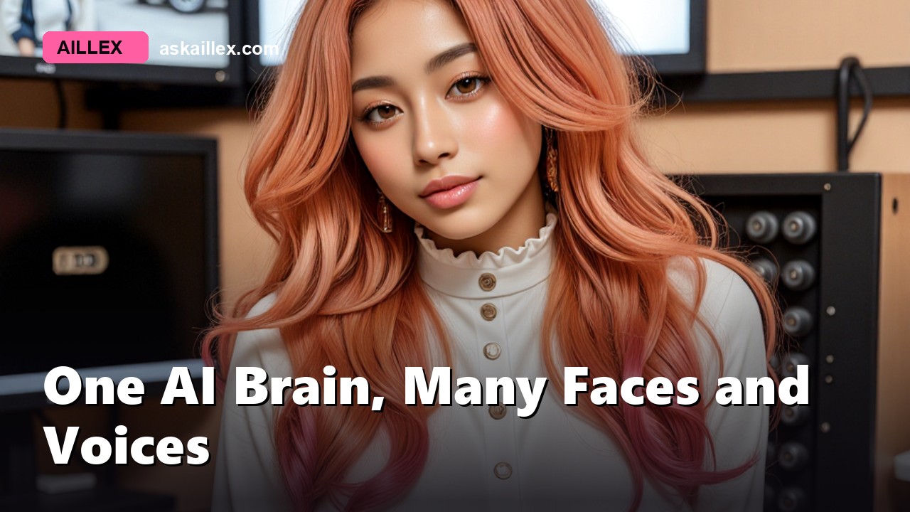 One AI Brain, Many Faces and Voices